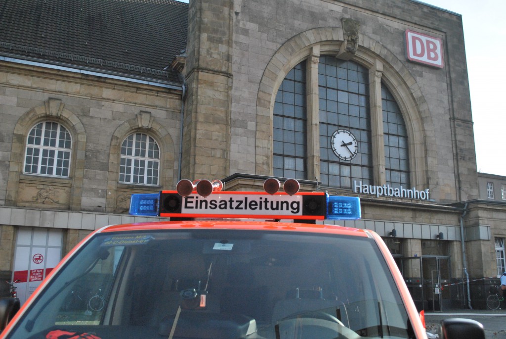 MG 28.10.2014 - Acetylen-Flasche im Hauptbahnhof geriet in Brand