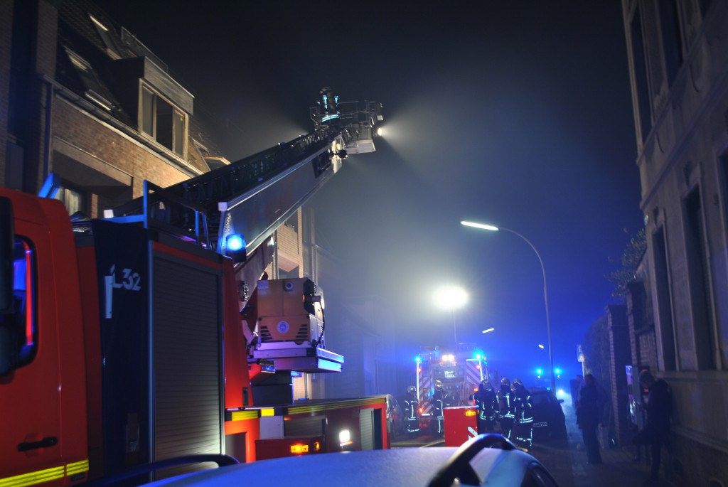 01.01.2015 - Wohnungsbrand auf der Maarstraße