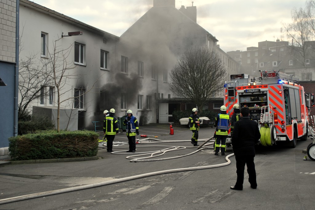 21.01.2015 - Öltank fängt Feuer und verursacht Hohen Sachschaden