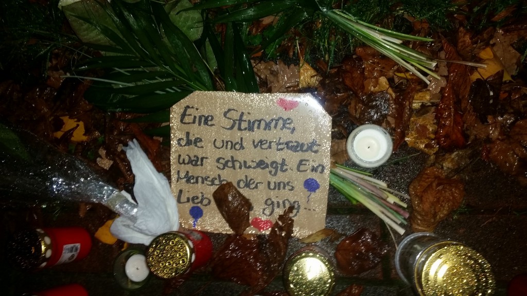 Die Anteilnahme und Trauer ist riesengroß Die Anteilnahme und Trauer ist riesengroß